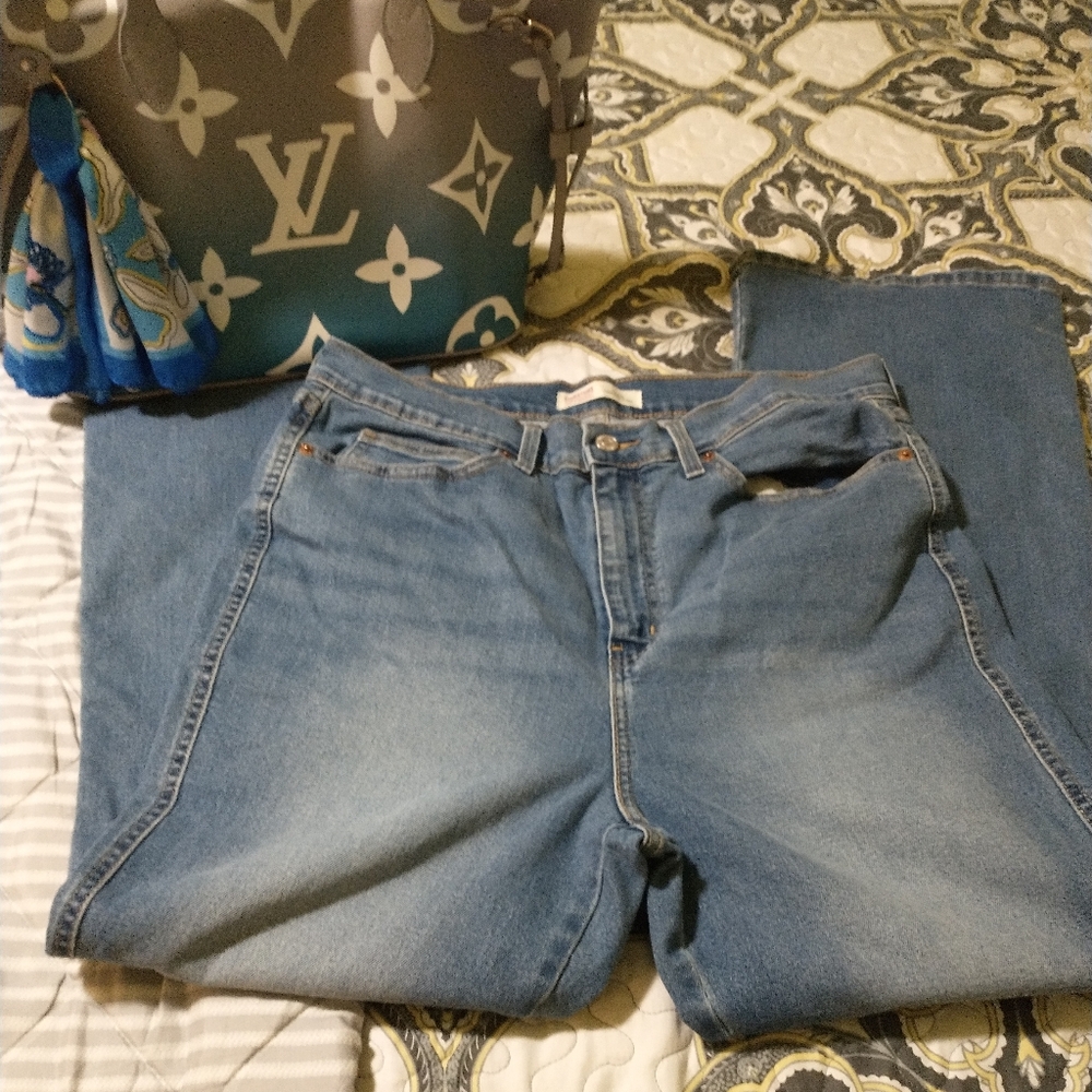 Signature by Levi Strauss Blue Flare Jeans